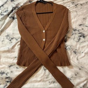 PLT BROWN Cardigan